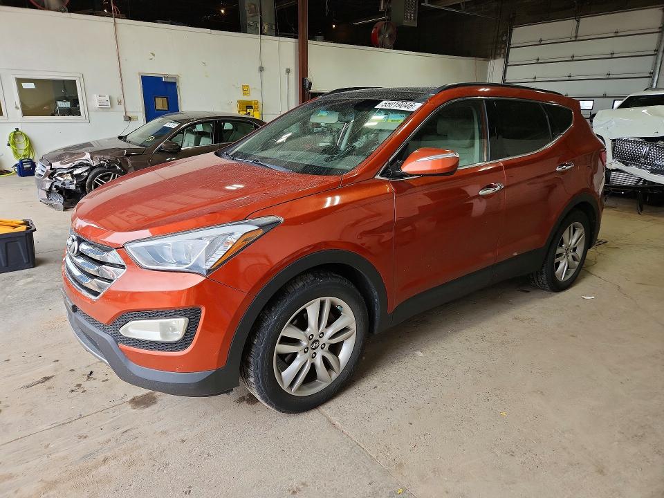 2014 Hyundai Santa Fe Sport მანქანა იყიდება აუქციონზე, vin: 5XYZWDLA3EG231851, აუქციონის ნომერი: 55019046