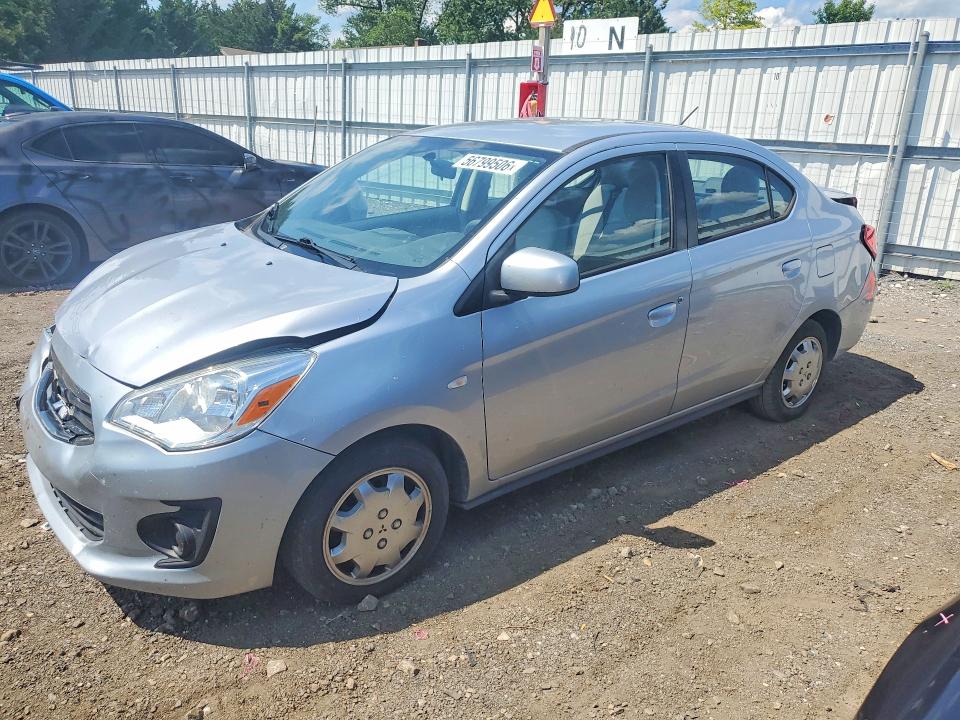 2019 Mitsubishi Mirage მანქანა იყიდება აუქციონზე, vin: ML32F3FJ7KHF09554, აუქციონის ნომერი: 56799506