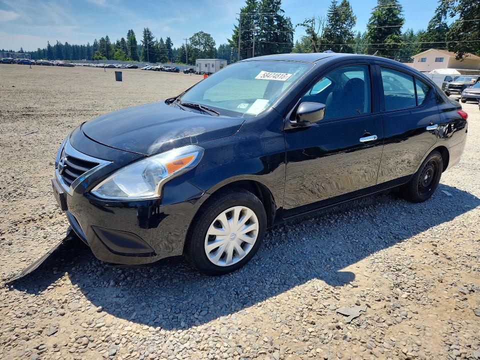 58474816 :رقم المزاد ، 3N1CN7APXJL872583 vin ، 2018 Nissan Versa مزاد بيع