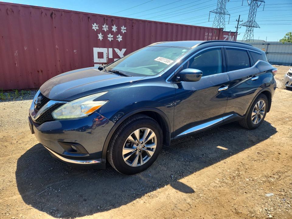 Продаж на аукціоні авто 2016 Nissan Murano, vin: 5N1AZ2MH3GN161778, номер лоту: 58027306