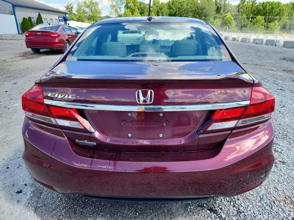 Продаж на аукціоні авто 2013 Honda Civic, vin: 19XFB2F92DE042379, номер лоту: 57567136