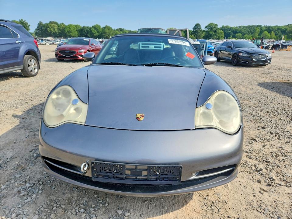 2002 Porsche 911 მანქანა იყიდება აუქციონზე, vin: WP0CA29962S654161, აუქციონის ნომერი: 55966096