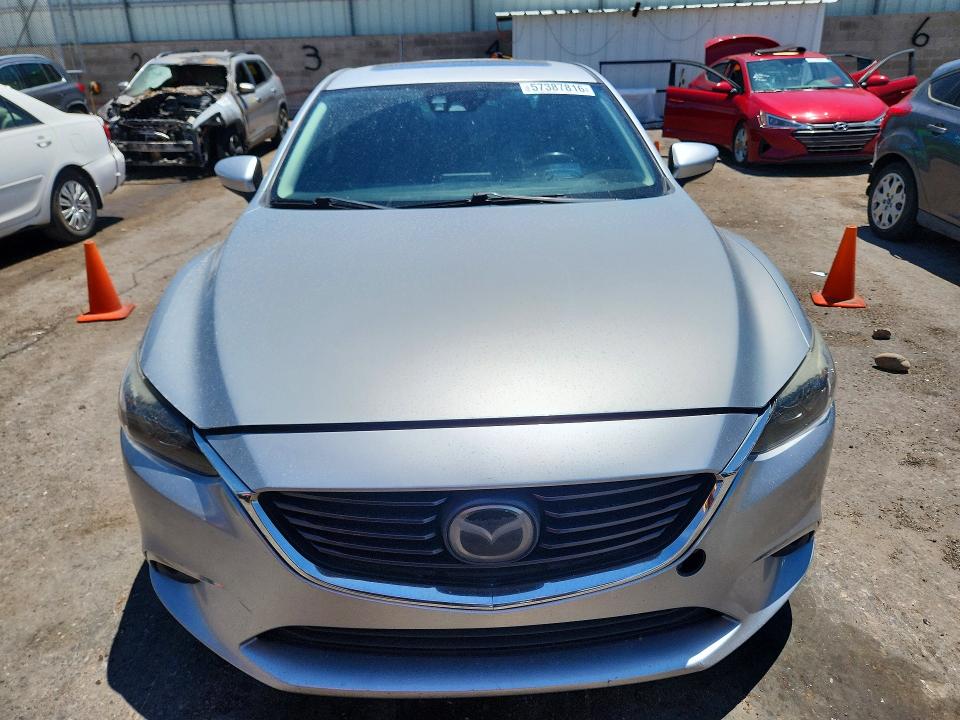 57387816 :رقم المزاد ، JM1GJ1W54G1437184 vin ، 2016 Mazda 6 مزاد بيع