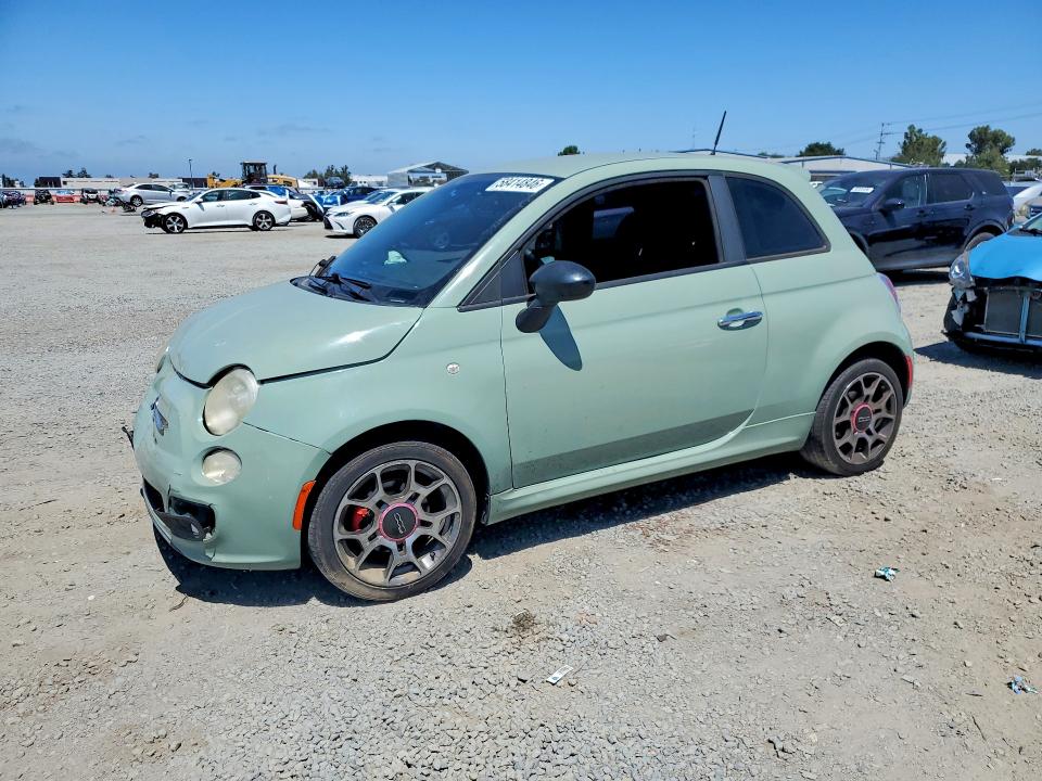 2012 Fiat 500 მანქანა იყიდება აუქციონზე, vin: 3C3CFFBR1CT211584, აუქციონის ნომერი: 58414846