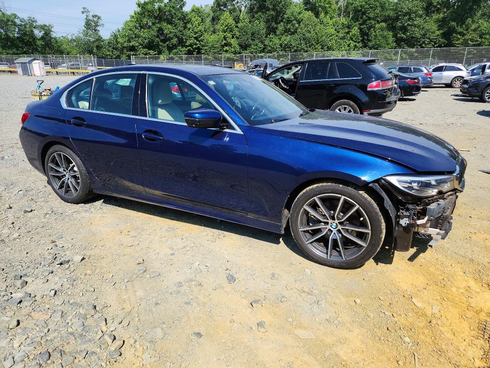 2020 Bmw 330i მანქანა იყიდება აუქციონზე, vin: 3MW5R1J05L8B18858, აუქციონის ნომერი: 57374946
