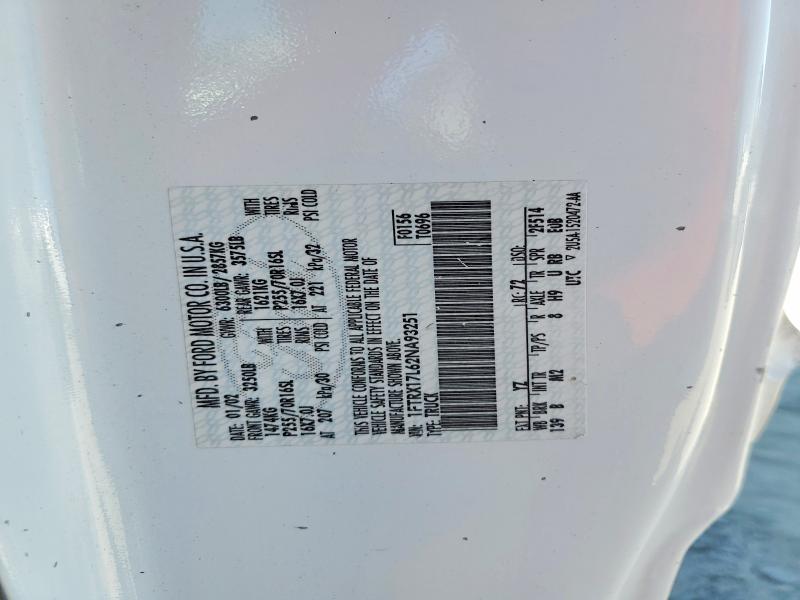 Aukcja sprzedaży 2002 Ford F150, vin: 1FTRX17L62NA93251, numer aukcji: 58021026