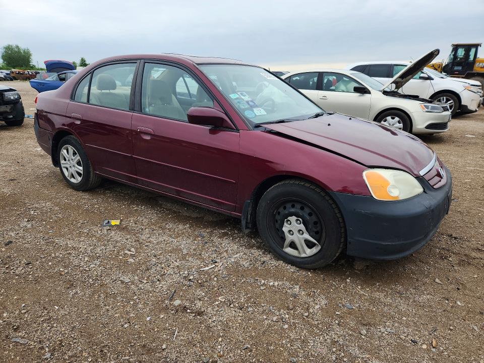54548236 :رقم المزاد ، 1HGES26783L006861 vin ، 2003 Honda Civic مزاد بيع