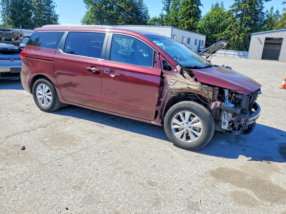 2016 Kia Sedona მანქანა იყიდება აუქციონზე, vin: KNDMB5C18G6210026, აუქციონის ნომერი: 58111826