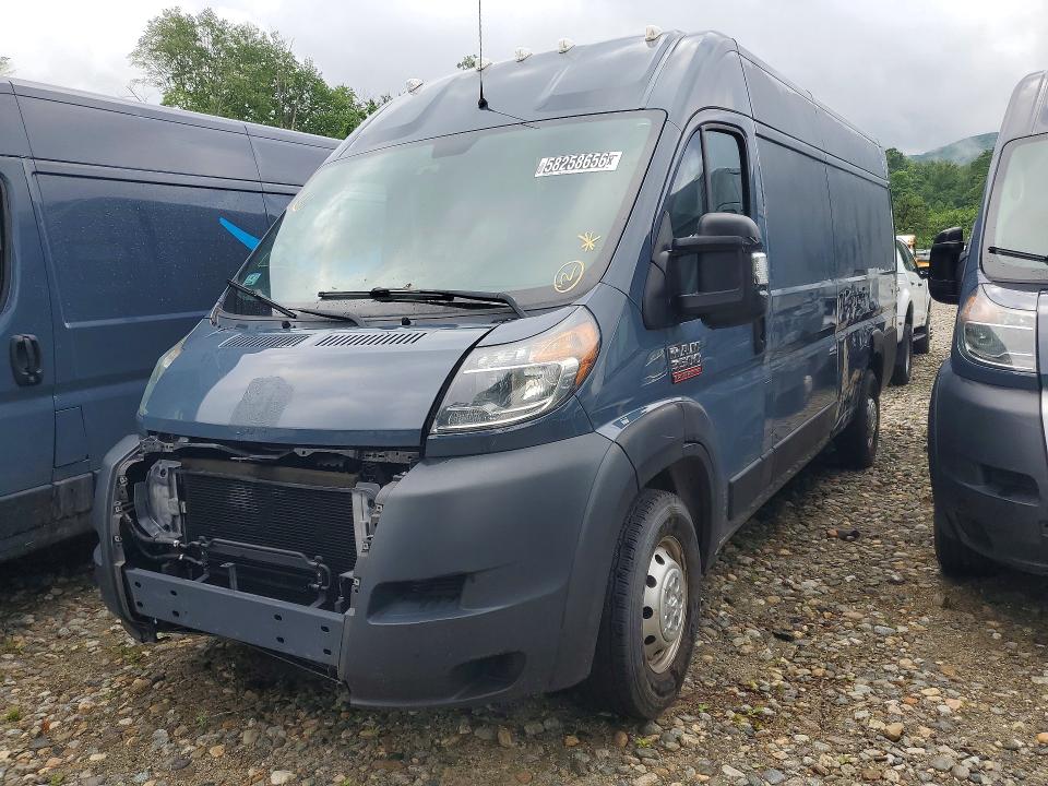 2020 Ram Promaster 3500 მანქანა იყიდება აუქციონზე, vin: 3C6URVJG9LE136498, აუქციონის ნომერი: 58258656