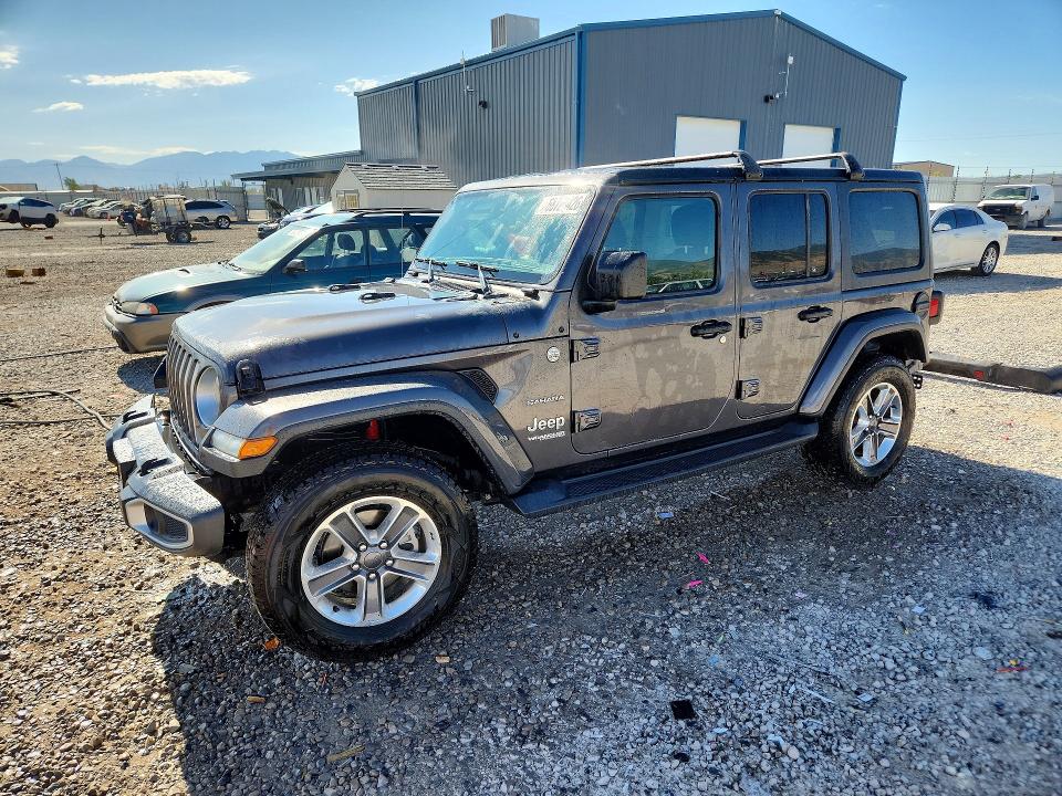 2020 Jeep Wrangler Unlimited მანქანა იყიდება აუქციონზე, vin: 1C4HJXEN7LW172637, აუქციონის ნომერი: 58726426