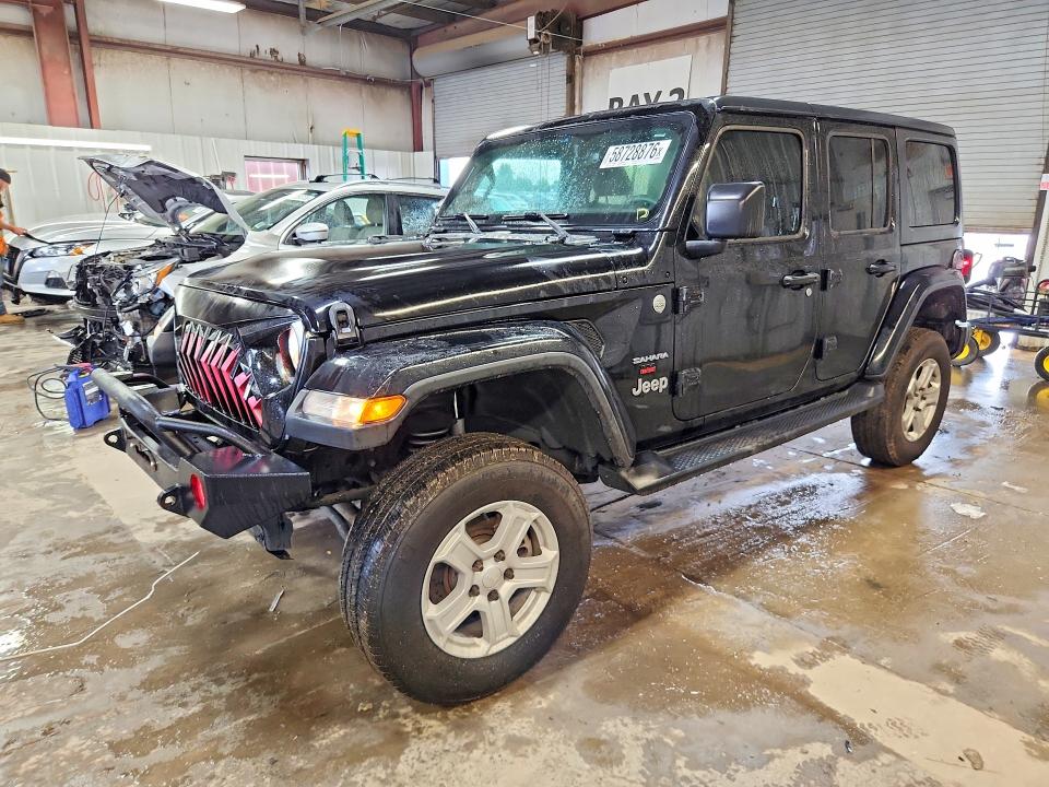 58728876 :رقم المزاد ، 1C4HJXEG4JW116766 vin ، 2018 Jeep Wrangler Unlimited مزاد بيع