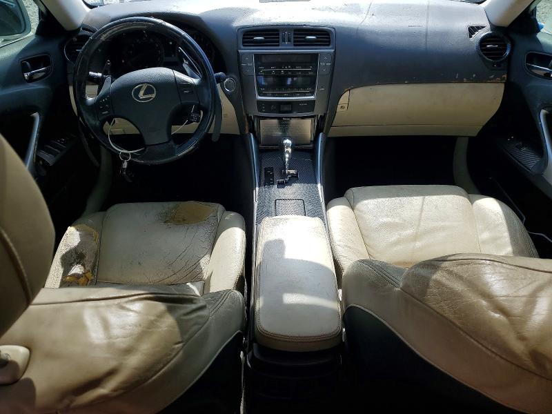 2009 Lexus Is მანქანა იყიდება აუქციონზე, vin: JTHBK262395087978, აუქციონის ნომერი: 59301446