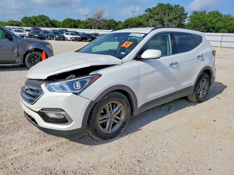 2017 Hyundai Santa Fe Sport მანქანა იყიდება აუქციონზე, vin: 5XYZU3LB1HG417238, აუქციონის ნომერი: 59103116