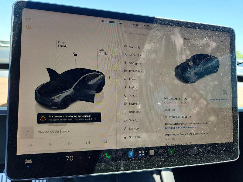 Продаж на аукціоні авто 2023 Tesla Model 3, vin: 5YJ3E1EC0PF398474, номер лоту: 58077386