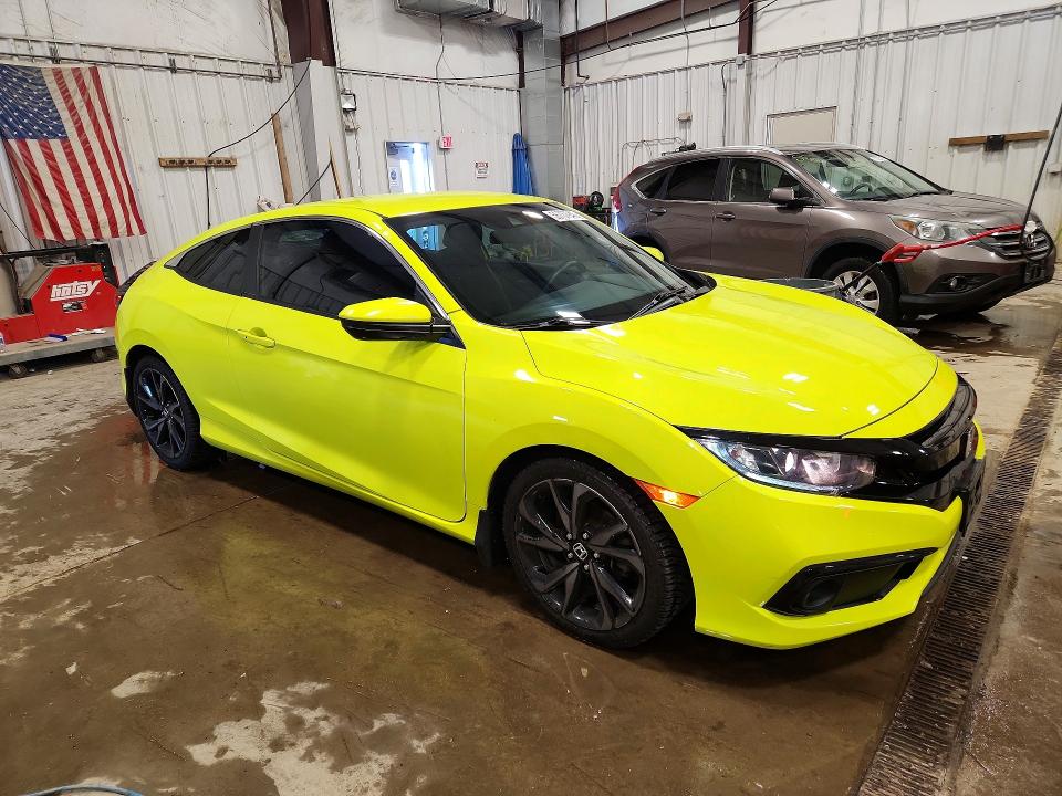 56737946 :رقم المزاد ، 2HGFC4B84KH300569 vin ، 2019 Honda Civic مزاد بيع