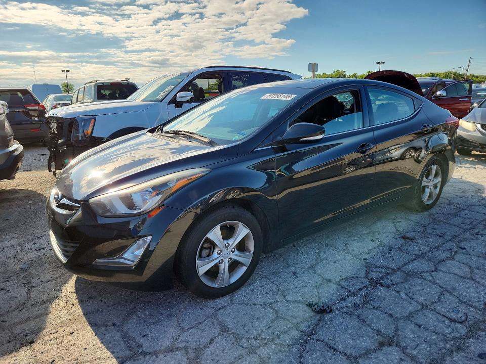2016 Hyundai Elantra მანქანა იყიდება აუქციონზე, vin: 5NPDH4AE3GH770539, აუქციონის ნომერი: 57258146