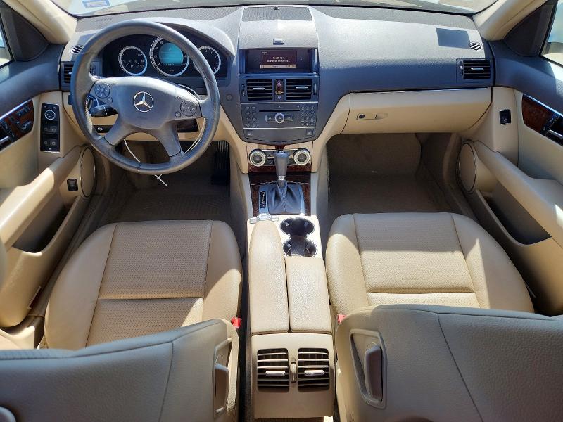 55680236 :رقم المزاد ، WDDGF81X89R046049 vin ، 2009 Mercedes-benz C مزاد بيع