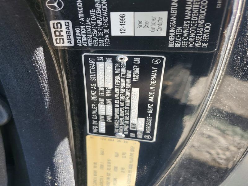 57718016 :رقم المزاد ، WDBEA50D4KA884264 vin ، 1989 Mercedes-benz 300 مزاد بيع