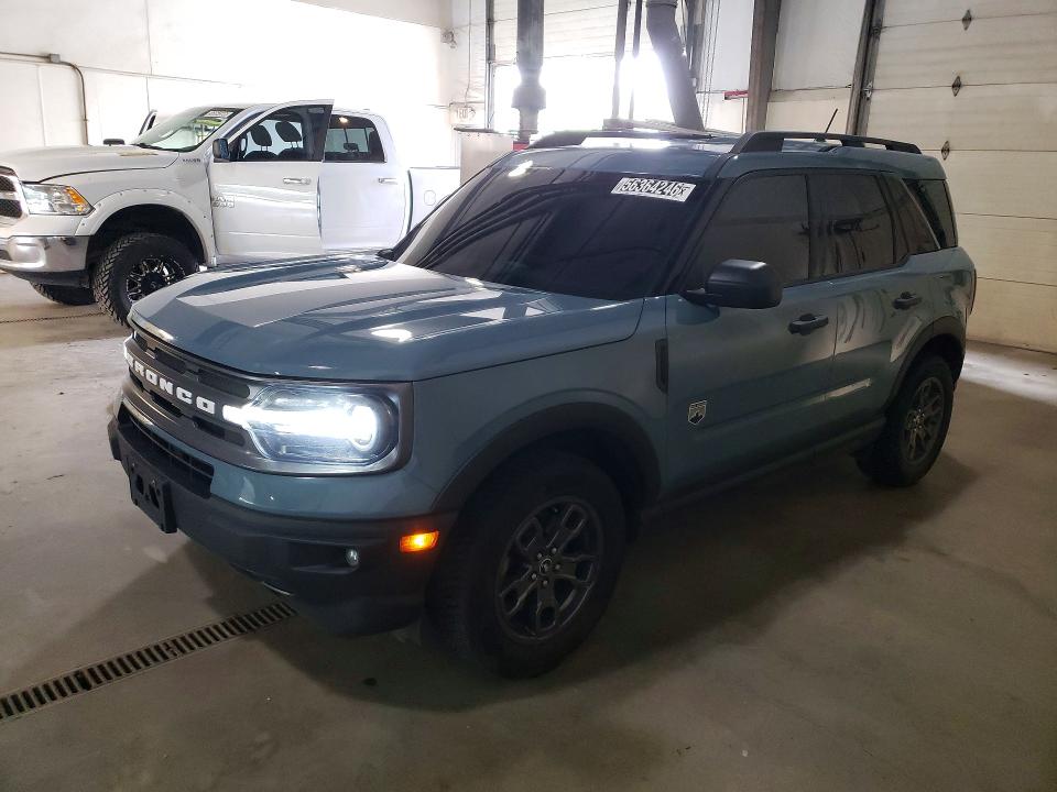 Auction sale of the 2021 Ford Bronco Sport, vin: 3FMCR9B67MRA70959, lot number: 56364246
