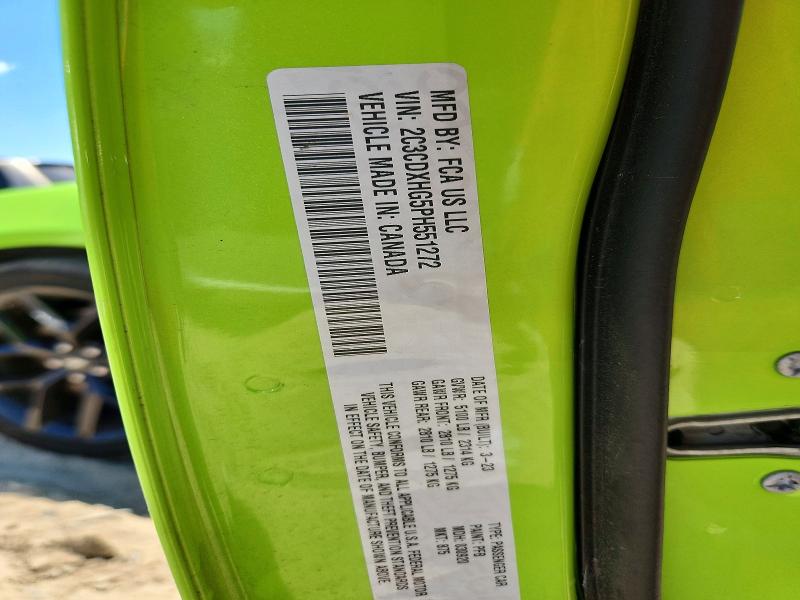 Продаж на аукціоні авто 2023 Dodge Charger, vin: 2C3CDXHG5PH551272, номер лоту: 55081116