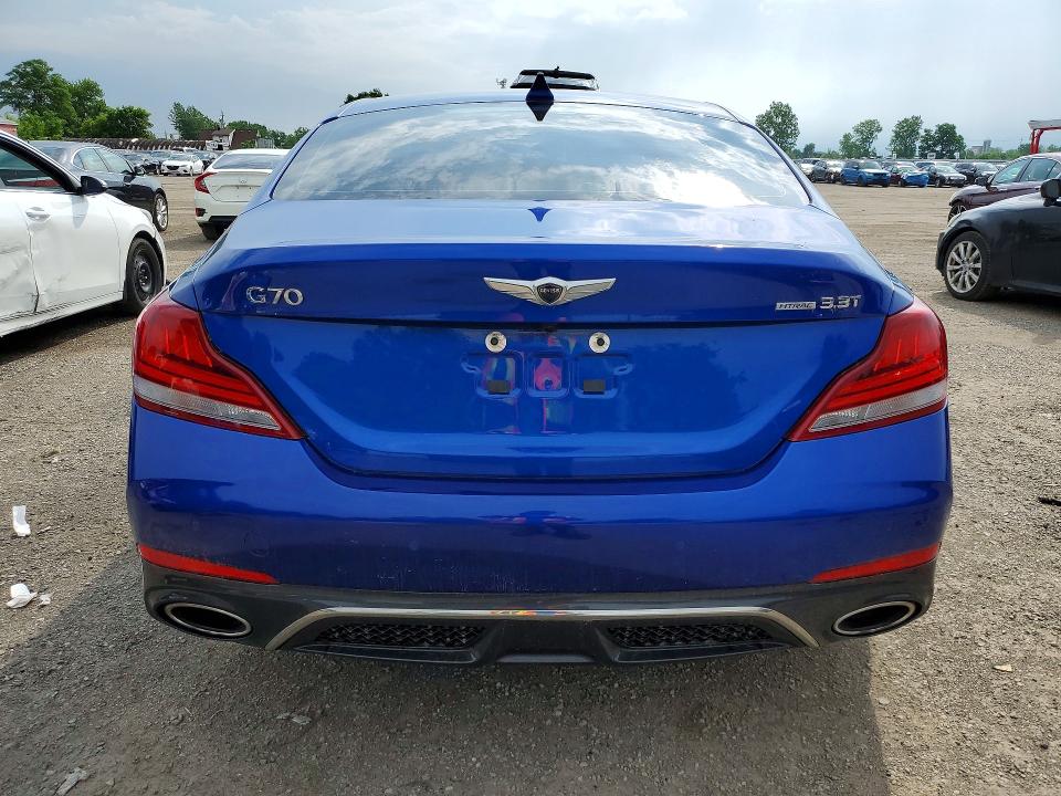 Aukcja sprzedaży 2019 Genesis G70, vin: KMTG54LE1KU010788, numer aukcji: 55313866