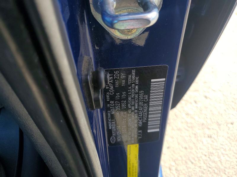 2015 Hyundai Accent მანქანა იყიდება აუქციონზე, vin: KMHCT4AE4FU819869, აუქციონის ნომერი: 55455326