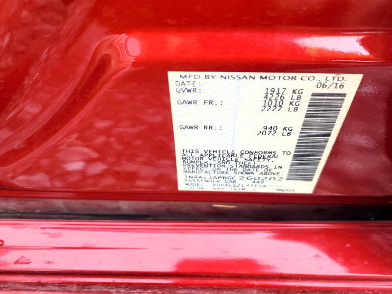 Aukcja sprzedaży 2016 Nissan Altima, vin: 1N4AL3AP6GC260202, numer aukcji: 57695856