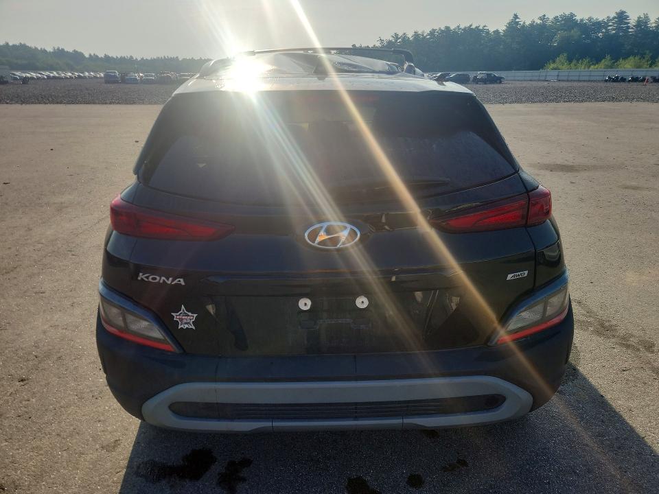 2022 Hyundai Kona მანქანა იყიდება აუქციონზე, vin: KM8K6CAB8NU831685, აუქციონის ნომერი: 58626316