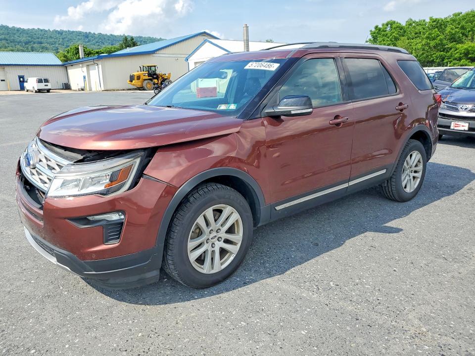 2018 Ford Explorer მანქანა იყიდება აუქციონზე, vin: 1FM5K8DH1JGA01872, აუქციონის ნომერი: 57206486