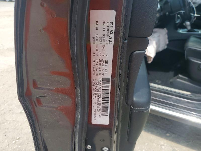 58939366 :رقم المزاد ، 1C4RJFJTXKC848825 vin ، 2019 Jeep Grand Cherokee مزاد بيع