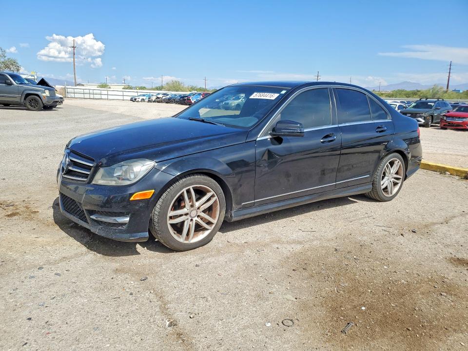 Auction sale of the 2014 Mercedes-benz C, vin: WDDGF4HB3EG236351, lot number: 57684416