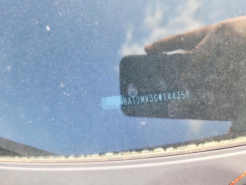2016 Nissan Rogue მანქანა იყიდება აუქციონზე, vin: JN8AT2MV3GW144358, აუქციონის ნომერი: 85981325