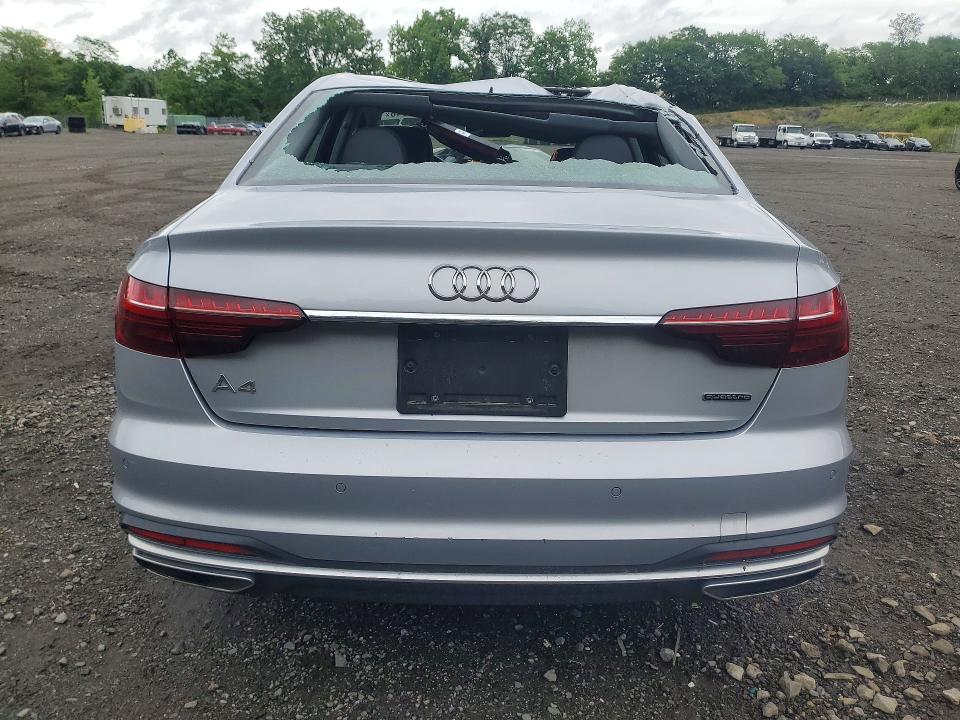 Aukcja sprzedaży 2021 Audi A4, vin: WAUABAF45MA019543, numer aukcji: 58306946
