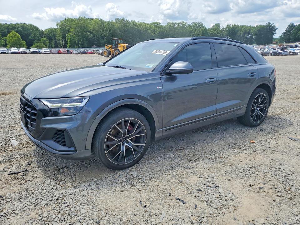 55898756 :رقم المزاد ، WA1EVAF15KD042165 vin ، 2019 Audi Q8 مزاد بيع