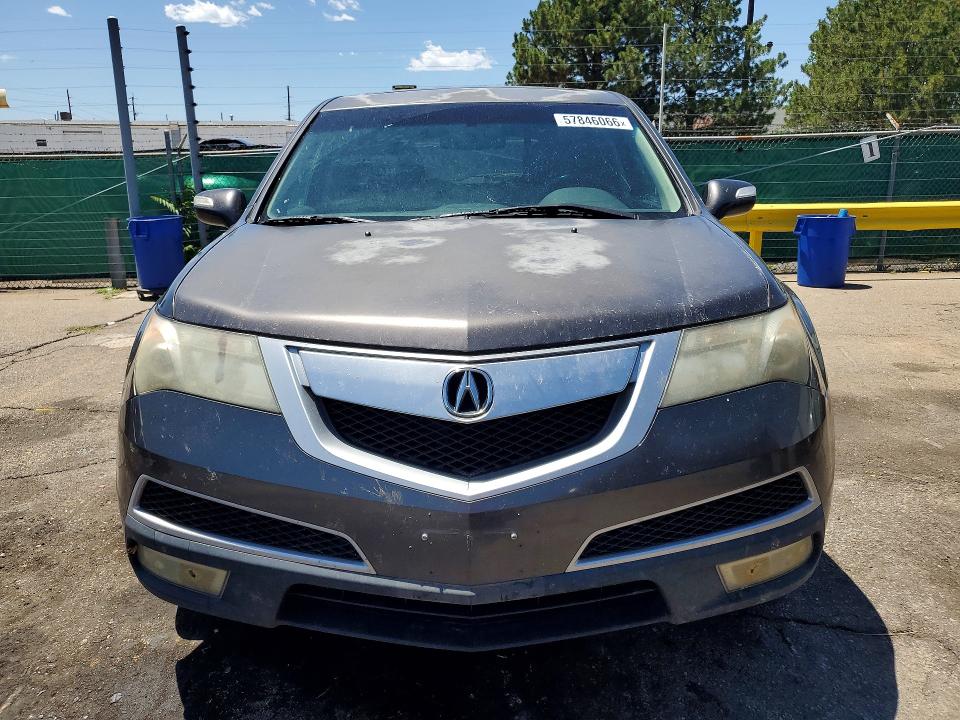 57846066 :رقم المزاد ، 2HNYD2H29AH517829 vin ، 2010 Acura Mdx مزاد بيع