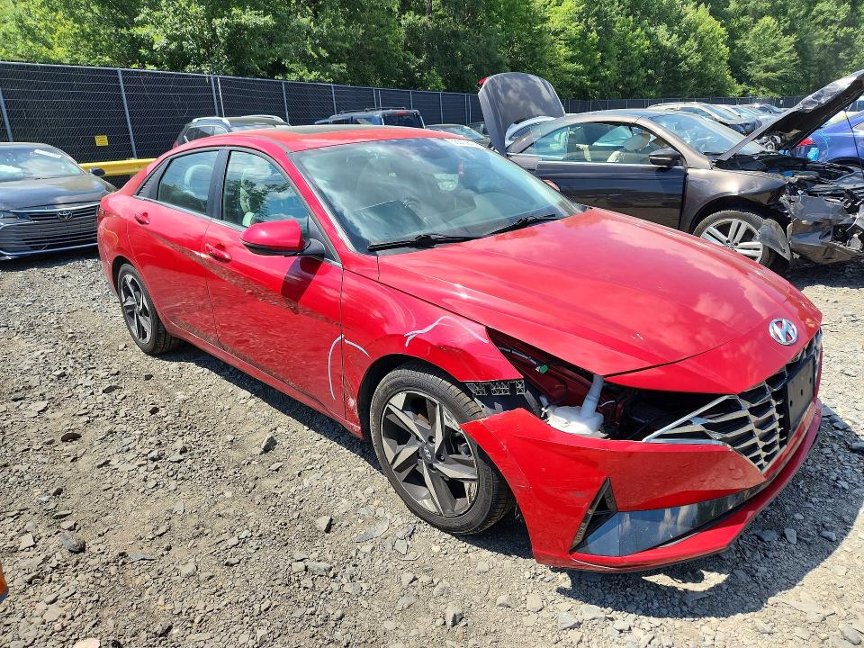2021 Hyundai Elantra მანქანა იყიდება აუქციონზე, vin: 5NPLP4AG2MH019959, აუქციონის ნომერი: 56513846