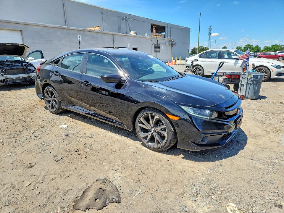 2021 Honda Civic მანქანა იყიდება აუქციონზე, vin: 2HGFC2F83MH555909, აუქციონის ნომერი: 57299196