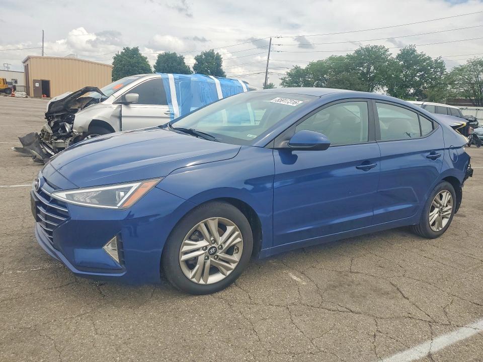 2020 Hyundai Elantra მანქანა იყიდება აუქციონზე, vin: 5NPD84LF7LH515134, აუქციონის ნომერი: 55917316