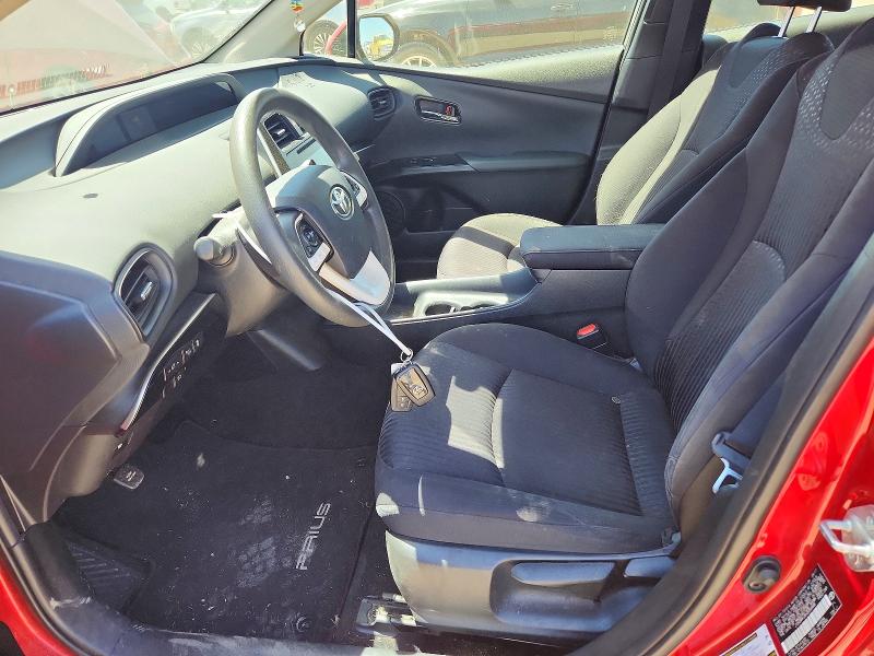 57068826 :رقم المزاد ، JTDKBRFUXH3054448 vin ، 2017 Toyota Prius مزاد بيع