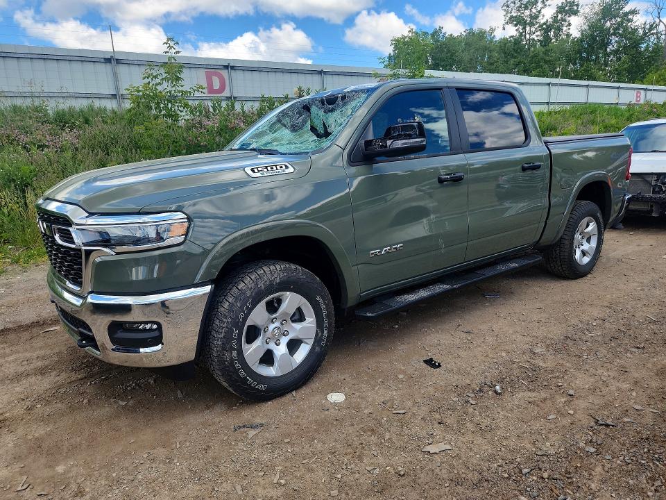2025 Ram 1500 მანქანა იყიდება აუქციონზე, vin: 1C6RRFFG6SN196544, აუქციონის ნომერი: 58370356