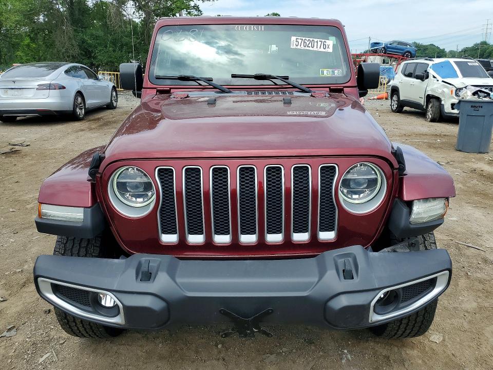 Продажа на аукционе авто 2021 Jeep Wrangler Unlimited, vin: 1C4HJXEG1MW550681, номер лота: 57620176