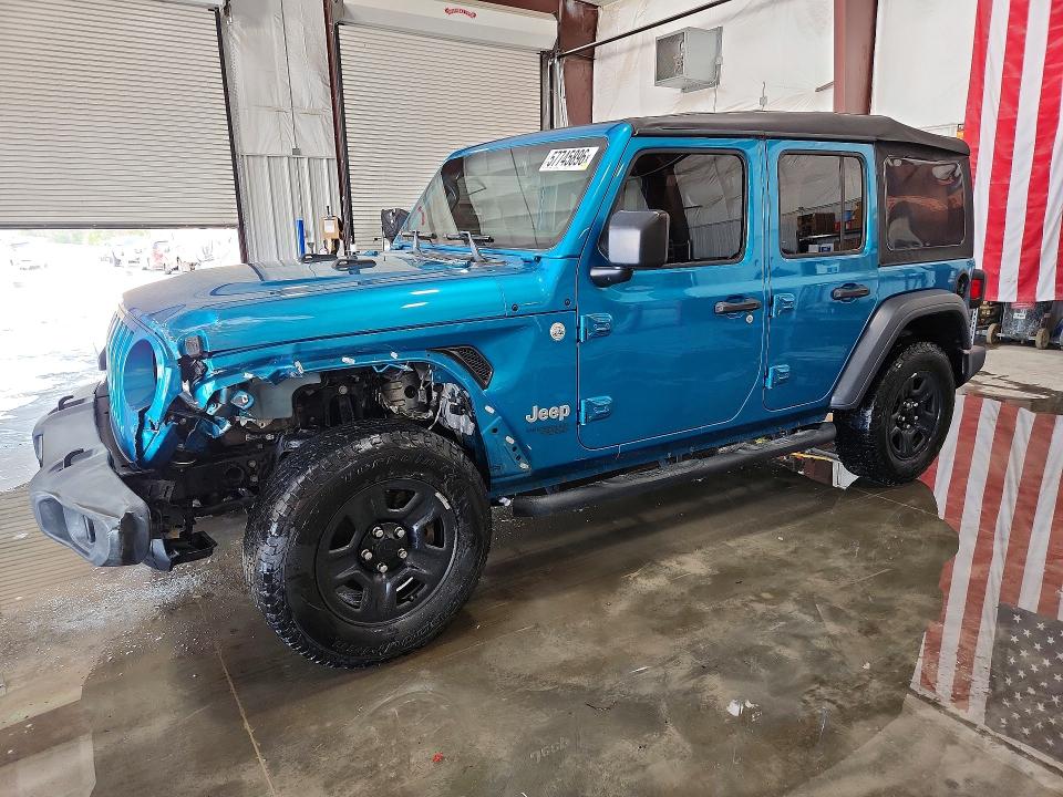 57745896 :رقم المزاد ، 1C4HJXDN3LW289052 vin ، 2020 Jeep Wrangler Unlimited مزاد بيع