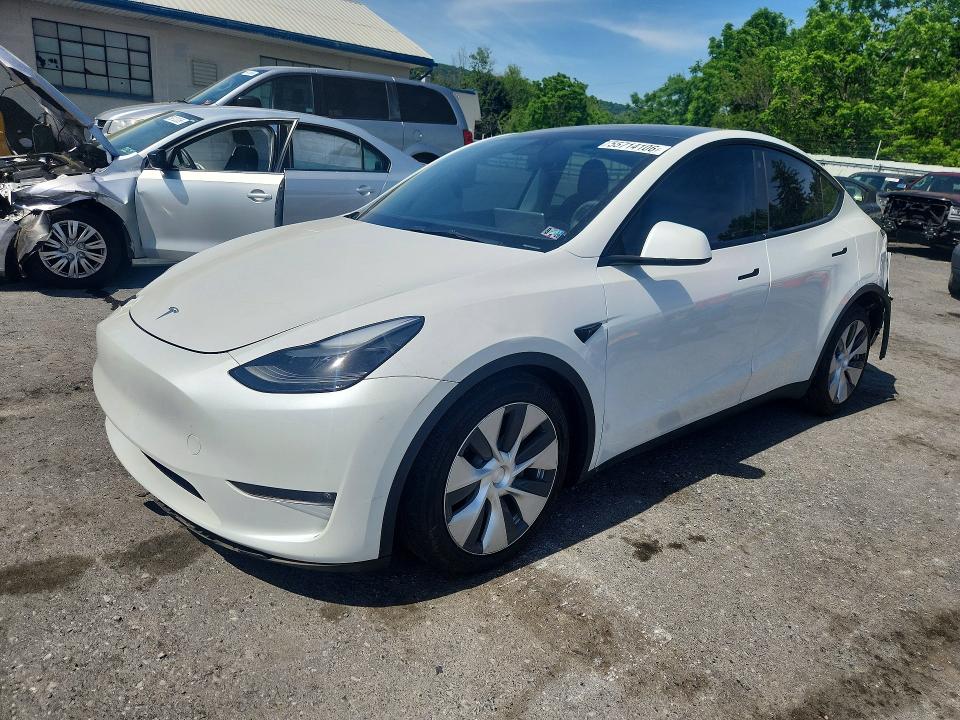 Продажа на аукционе авто 2023 Tesla Model Y, vin: 7SAYGAEE9PF673330, номер лота: 55714106