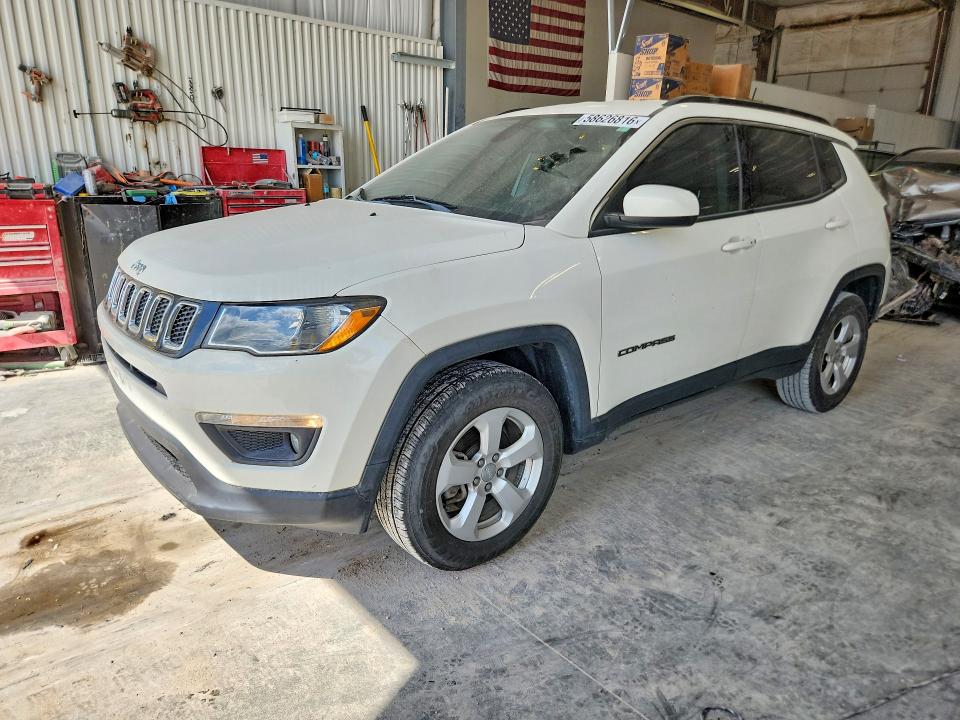 2018 Jeep Compass მანქანა იყიდება აუქციონზე, vin: 3C4NJDBB8JT455871, აუქციონის ნომერი: 58626816