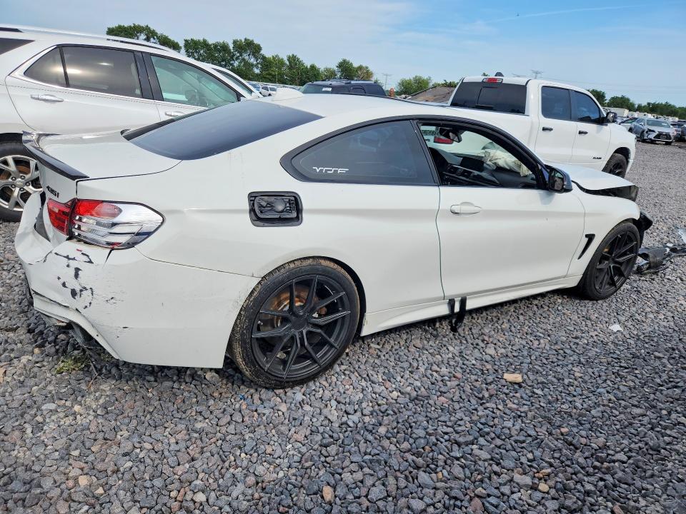 58586576 :رقم المزاد ، WBA3R1C58FK193816 vin ، 2015 Bmw 435 مزاد بيع