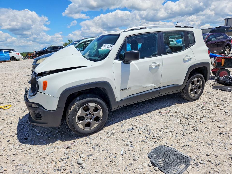 Aukcja sprzedaży 2016 Jeep Renegade, vin: ZACCJBAT9GPD47006, numer aukcji: 56976206