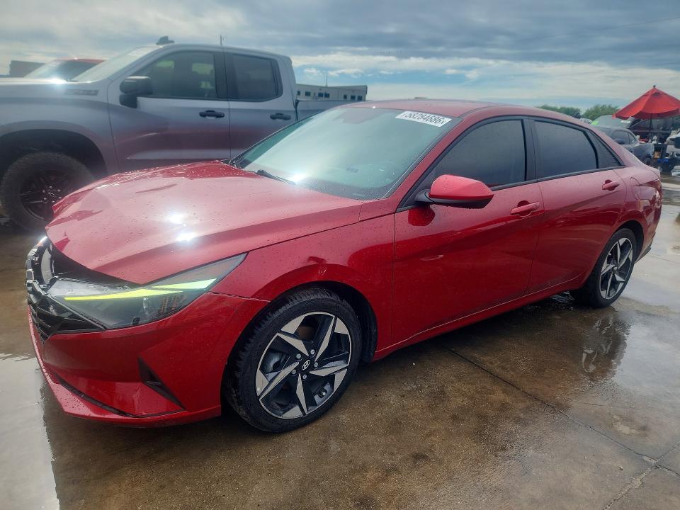 2023 Hyundai Elantra მანქანა იყიდება აუქციონზე, vin: KMHLS4AG0PU465337, აუქციონის ნომერი: 58284686