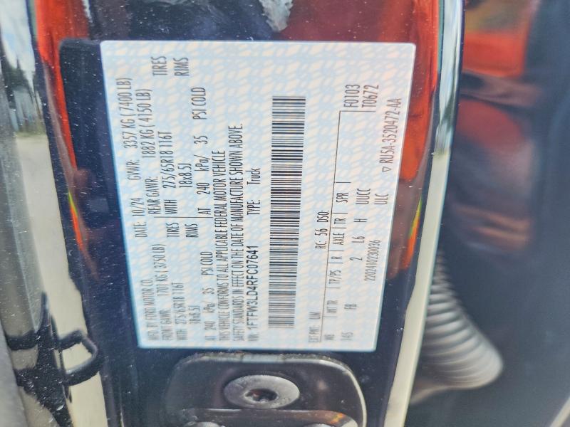 Продажа на аукционе авто 2024 Ford F150, vin: 1FTFW3LD4RFC07641, номер лота: 57639526