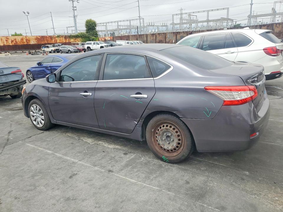 55907536 :رقم المزاد ، 3N1AB7AP5EL633495 vin ، 2014 Nissan Sentra مزاد بيع