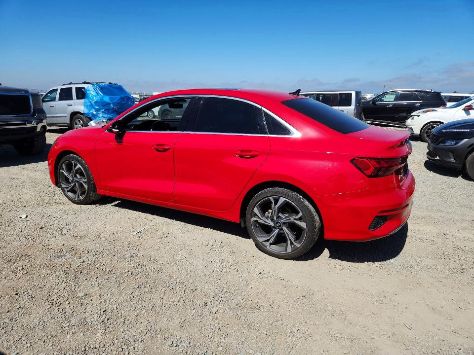 Продаж на аукціоні авто 2022 Audi A3, vin: WAUAUDGY4NA103724, номер лоту: 58316606
